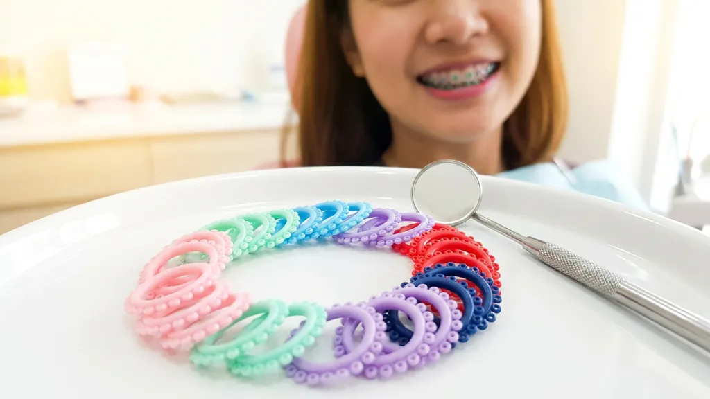 สียางจัดฟัน เลือกยังไงให้เข้ากับผิวและลุค? สีไหนทำให้ฟันดูขาว