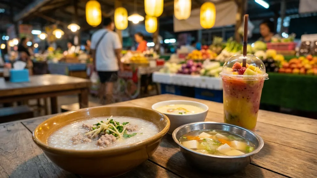 อาหารนิ่มหลังทำฟัน: เมนูที่หาได้ง่ายแถวตลาดกิ่งแก้ว ฉบับทีมทันตแพทย์